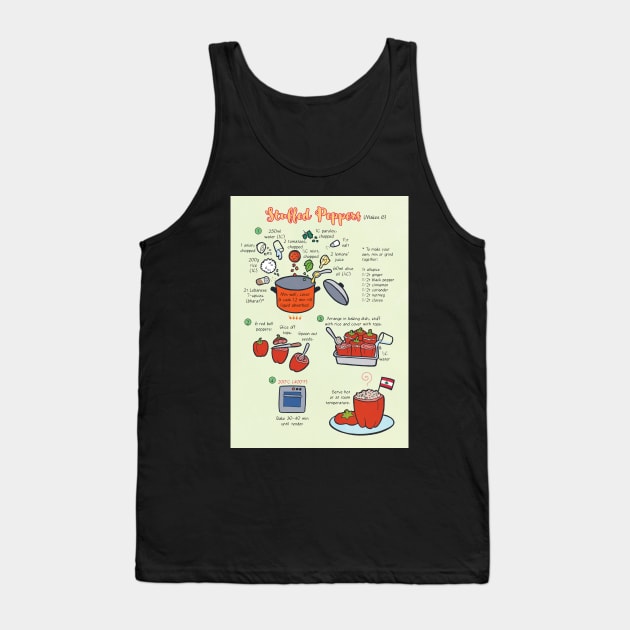 Recipe: Stuffed Peppers Tank Top by Cedarseed